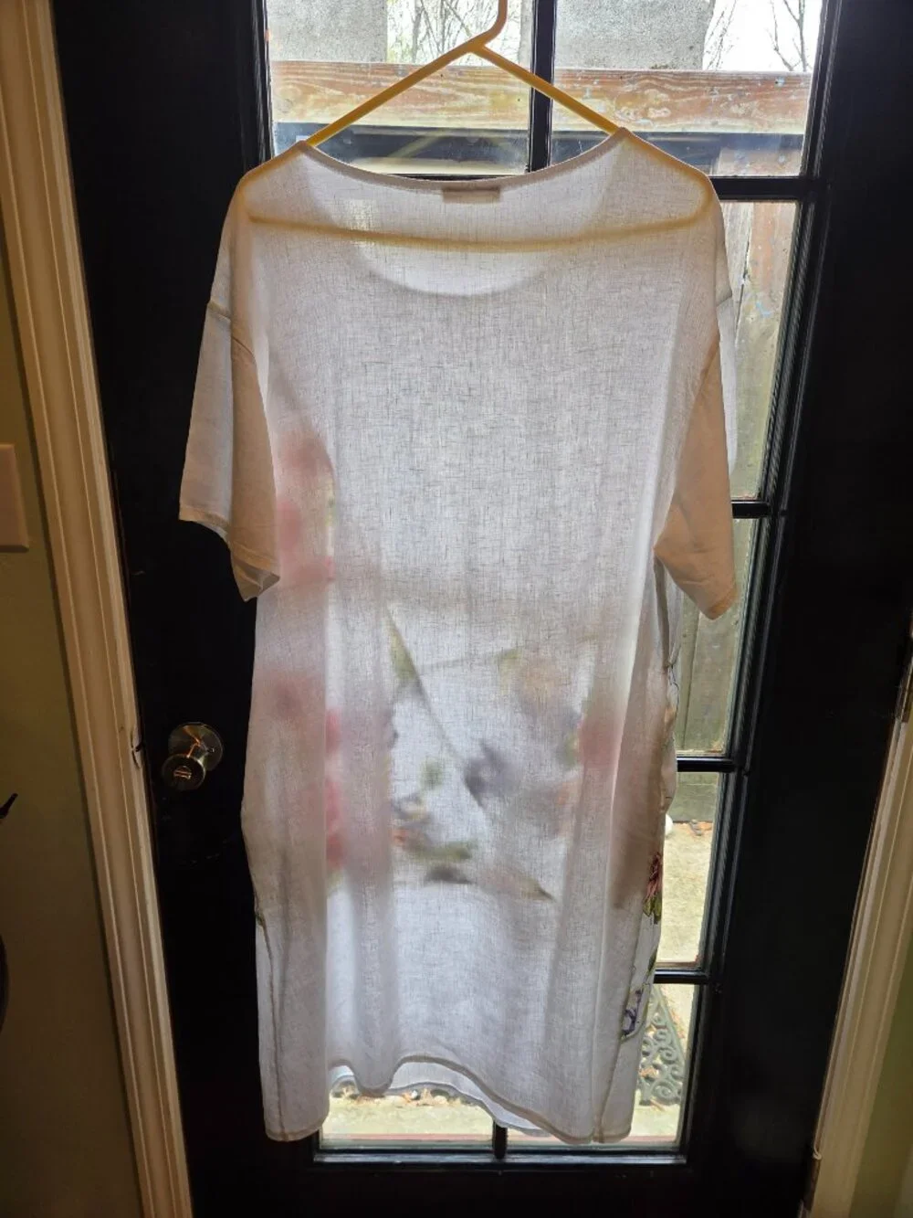 Womens 100%  Italian Linen Dress - Picture 3 of 3